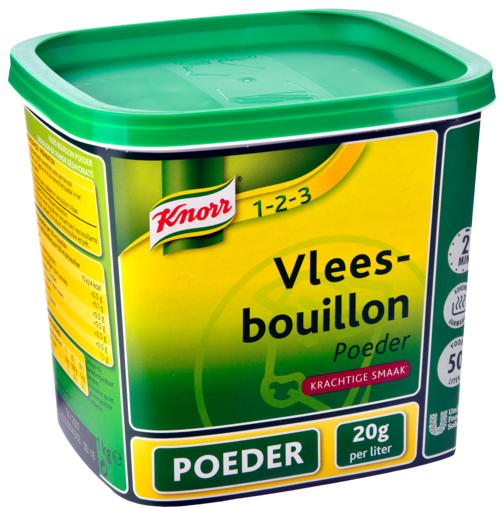 KNORR Vlees-Bouillonpoeder Krachtig   1kg