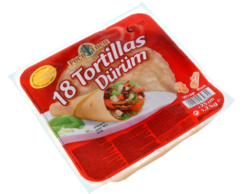 POCO-LOCO Dürüm-Tortillas Ø25cm (10')   18st