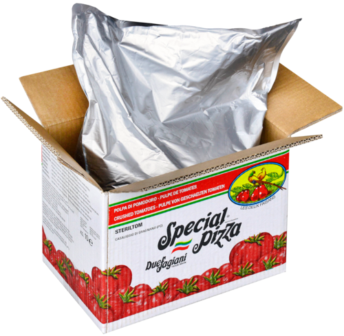 DUE FAGIANI Tomaten Pulp 6x6mm Ital. Bag in Box   10kg (Alt.447366)