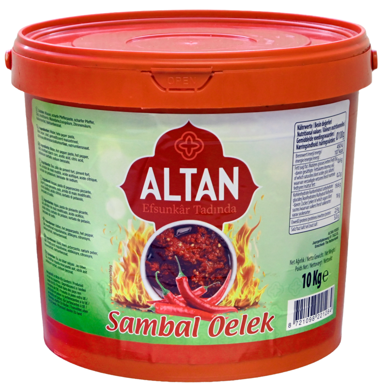 ALTAN Sambal Oelek   10kg-EMMER