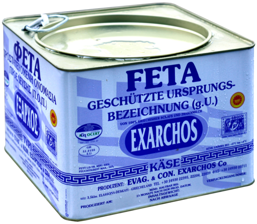 EXARCHOS A.D.P. Feta 48% -Griekse schapenkaas-   7kg