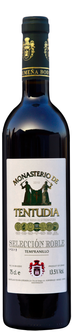 MONASTERIO De Tentudia Selección Roble '10 13,5% Vol.  0,75L