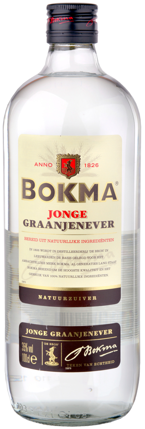 BOKMA Jonge Graanjenever 35% Vol. 1L