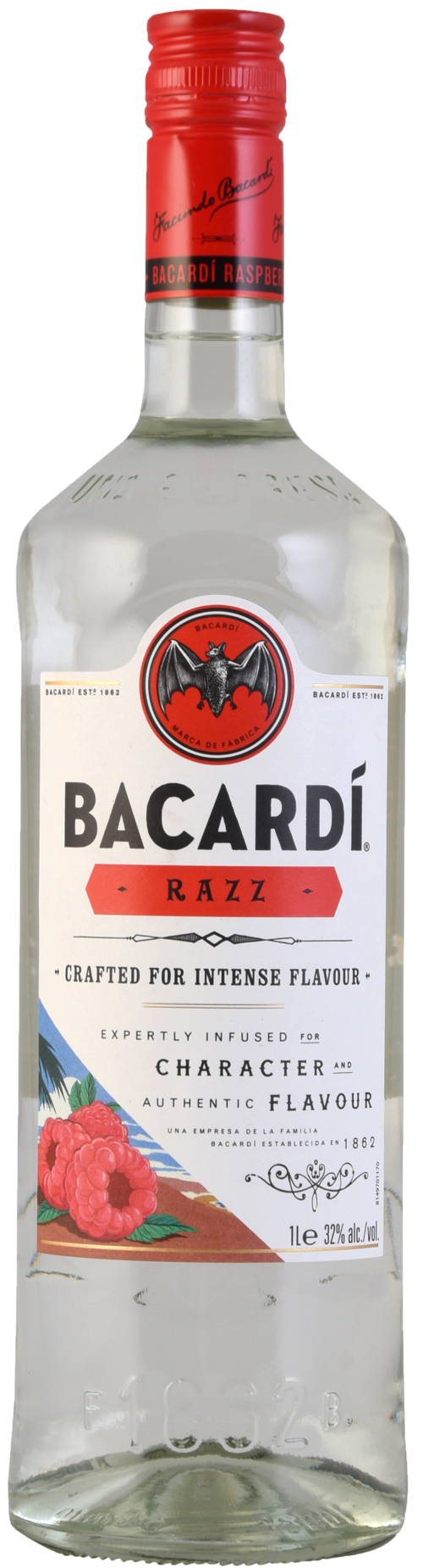 BACARDI Razz 32% Vol.  1L