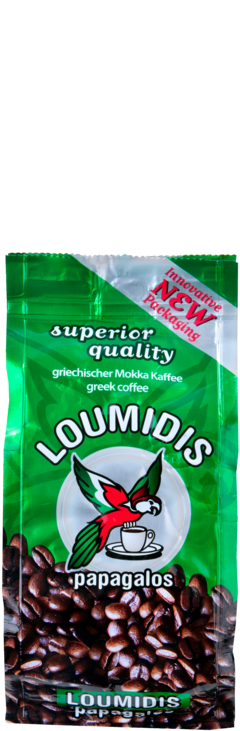 LOUMIDIS Papagalos Paradosiakos Gr. Koffie   100g