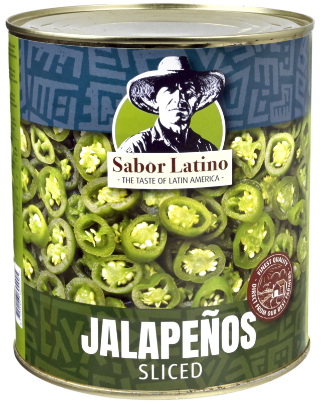 SABOR LATINO Jalapeños Groen Gesneden 3300ml