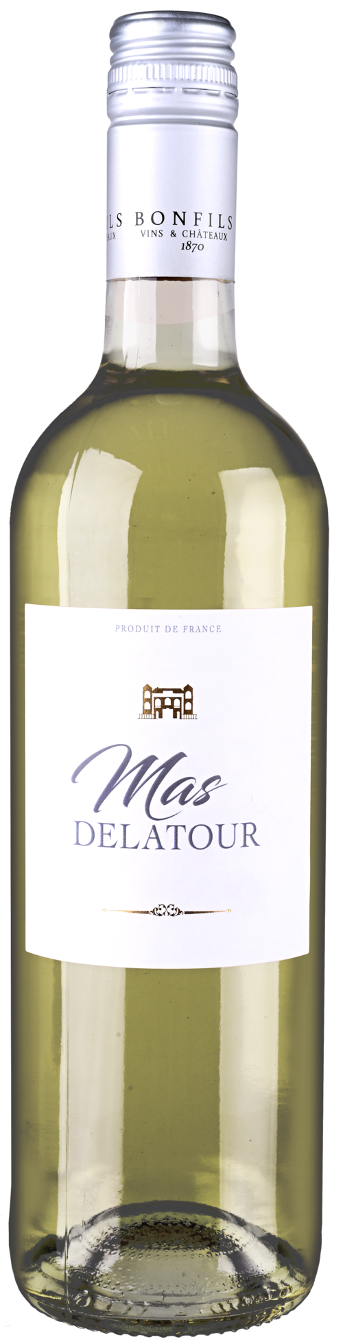 MAS DELATOUR IGP Pays D'Oc Blanc 12% Vol.   0,75L