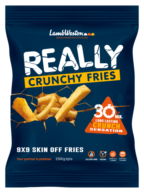 LAMB WESTON LWF901 Really Crunchy Fries 9x9mm DV   4x2,5kg