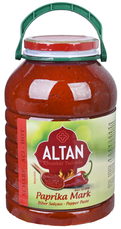 ALTAN Paprikapasta Hot   4,3kg