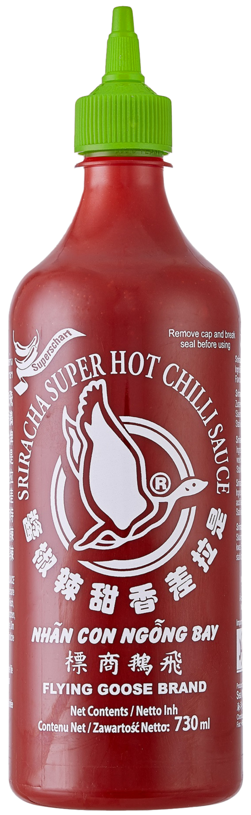 FLYING GOOSE Sriracha Scherpe Chilisaus   730ml