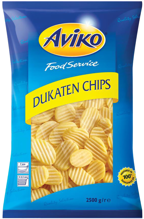 AVIKO Dukaten Chips 4x2,5kg