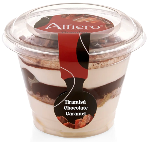 ALFIERO Tiramisu Chocolate & Caramel DV   12x100g