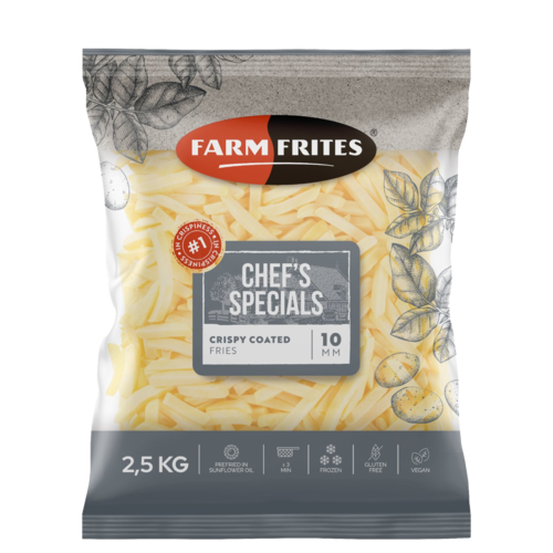 Chef’s Specials Crispy Coated Fries Premium 10mm DV   2,5kg