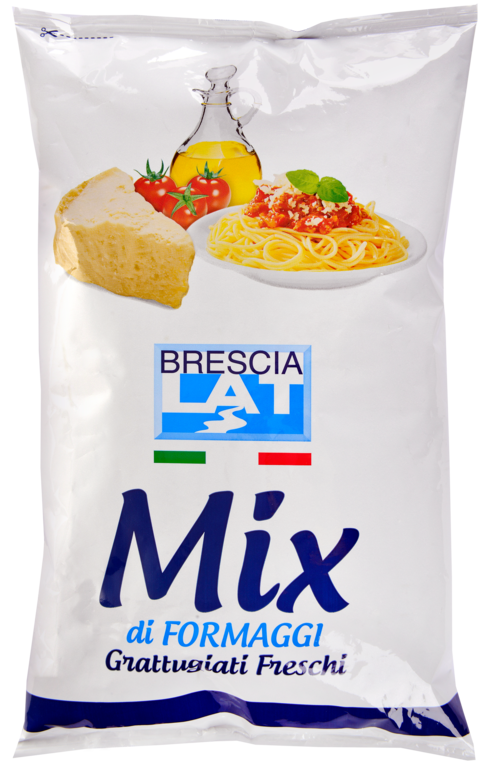 BRESCIALAT Harde Kaas Italiaans Mix  Geraspt   1kg