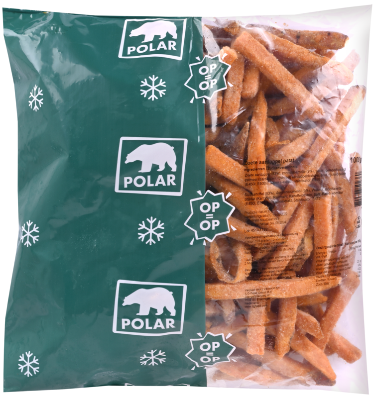 POLAR Zoete Aardappel Patat 1kg | King Food