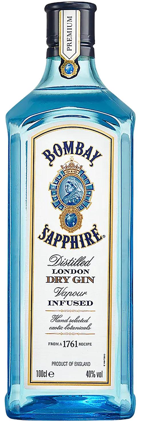 BOMBAY SAPPHIRE London Distilled Dry Gin 47% Vol. 1L