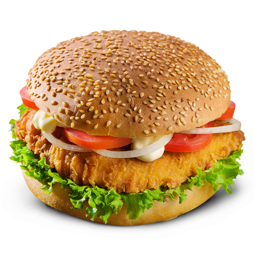 FAMILY CHICKEN Royal Crunchy Filetburger Original 150gram  2 x 18 st