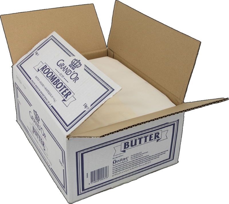 Grand'Or Roomboter ongezouten kluit   5kg