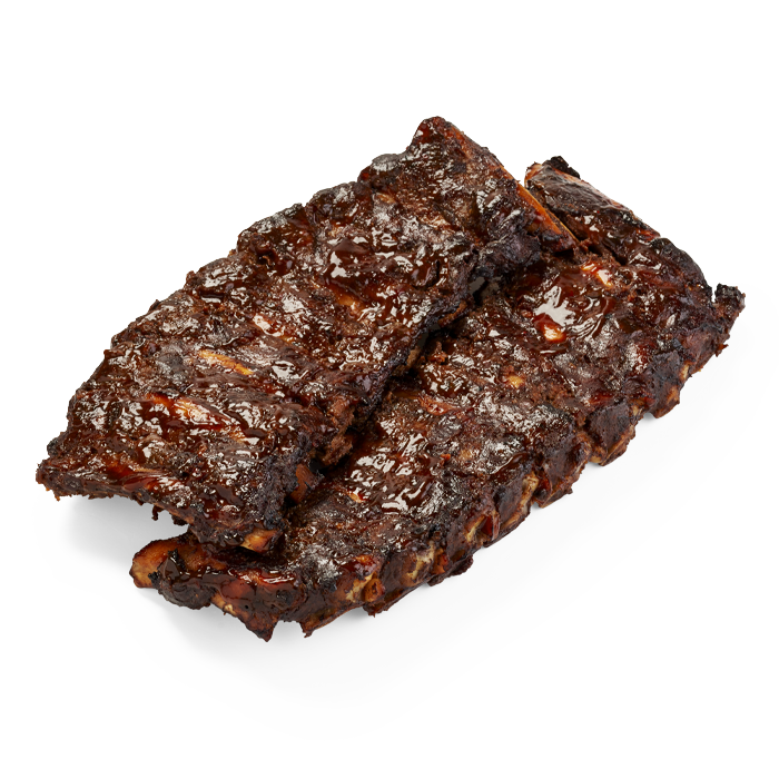 Kalfs Spareribs Gemarineerd Gegaard   ca. 10kg