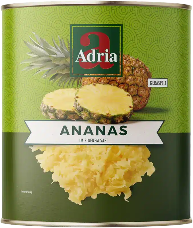 ADRIA Ananasstukken 580ml
