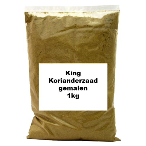 KING  Korianderzaad Gemalen  O.E.   1kg